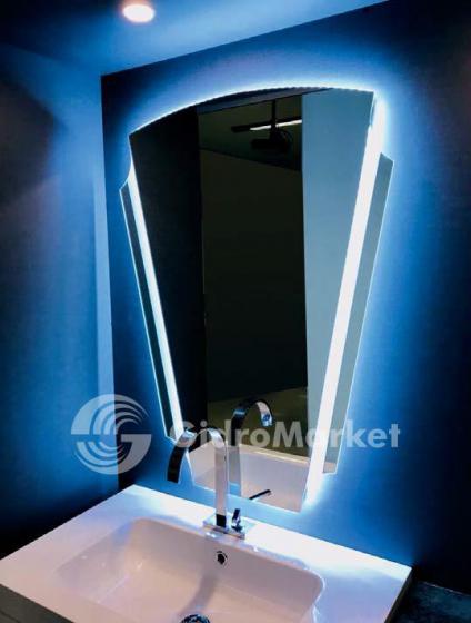 Фото товара Cezares Зеркало со встроенной LED подсветкой, антизапотеванием 45020, 700х250х920