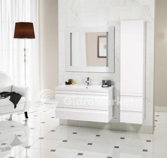 Фото товара Мебель для ванной Sanvit Тема 80 белая эмаль