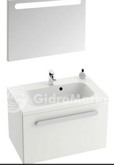 Фото товара Комплект мебели для ванной Ravak SDU 800 Chrome белая/белая