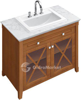 Фото товара Мебель для ванной Villeroy Boch Hommage 8979 + раковина 7102