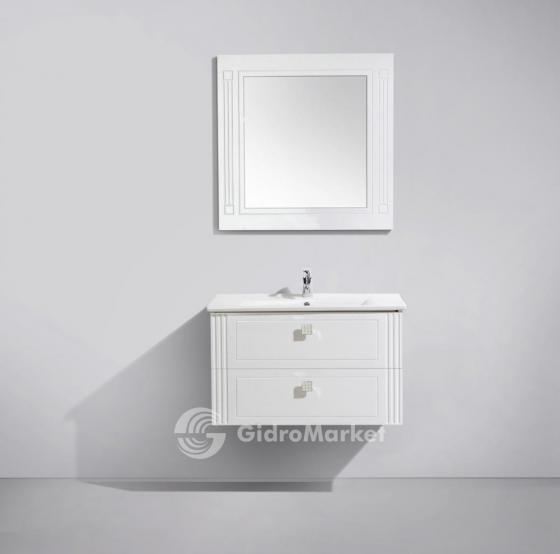 Фото товара Комплект мебели для ванной BelBagno Atria 85 с ящики