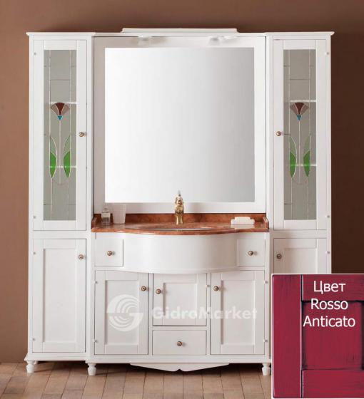 Фото товара Мебель для ванной Cezares Star 100 Rosso Anticato