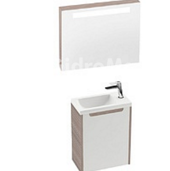 Фото товара Комплект мебели для ванной Ravak SD 400 Classic эспрессо/белый