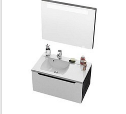 Фото товара Комплект мебели для ванной Ravak SD 800 Classic R S-Оникс/белая