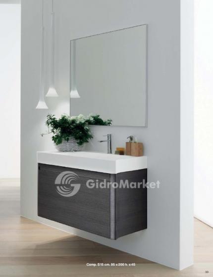 Фото товара Мебель для ванной Novello Sirio S12