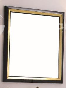 Фото товара Зеркало Tessoro Corso100 белый глянец с золотом