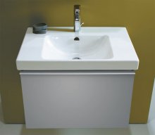 Фото товара Комплект мебели для ванной Jacob Delafon Odeon Up 70 серый антрацит