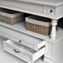 Фото товара Комплект мебели для ванной Atoll Джулия 150 Old ivory