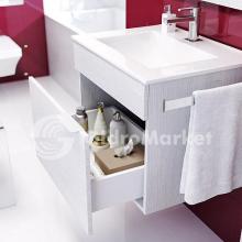 Фото товара Мебель для ванной Aqwella Бриг 75 подвесной, дуб седой