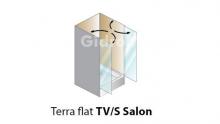 Фото товара Душевая дверь Kolpa-san Terra flat TV/S 90 Salon