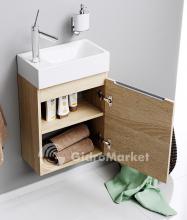Фото товара Мебель для ванной Aqwella Леон-МР 40 дуб сонома