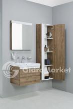 Фото товара Комплект мебели для ванной Ravak SD 10° 550 R темный орех