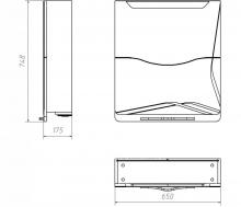Фото товара Комплект мебели для ванной Velvex Iva 65 напольный белая