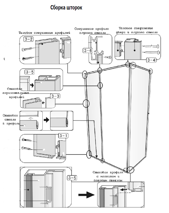 Сборка душевого бокса инструкция
