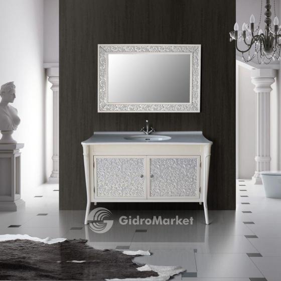 Фото товара Комплект мебели для ванной Atoll Валенсия 130 ivory