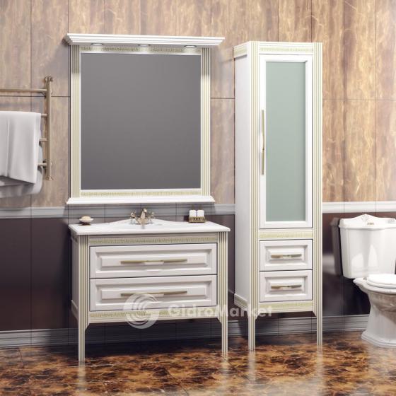 Фото товара Мебель для ванной Опадирис Корлеоне 80 белый