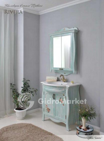 Фото товара Комплект мебели для ванной Atoll Ривьера 80 heaven