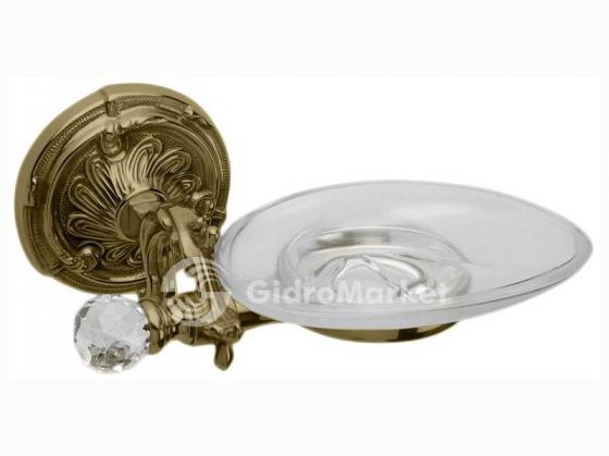 Фото товара Мыльница подвесная ART&MAX BAROCCO CRYSTAL AM-1786-Br-C