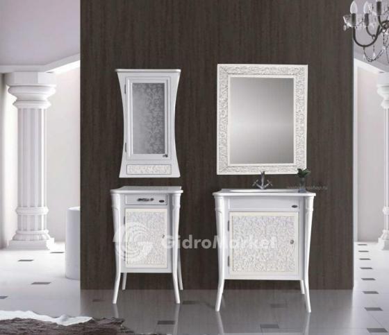 Фото товара Комплект мебели для ванной Atoll Валенсия 75 ivory