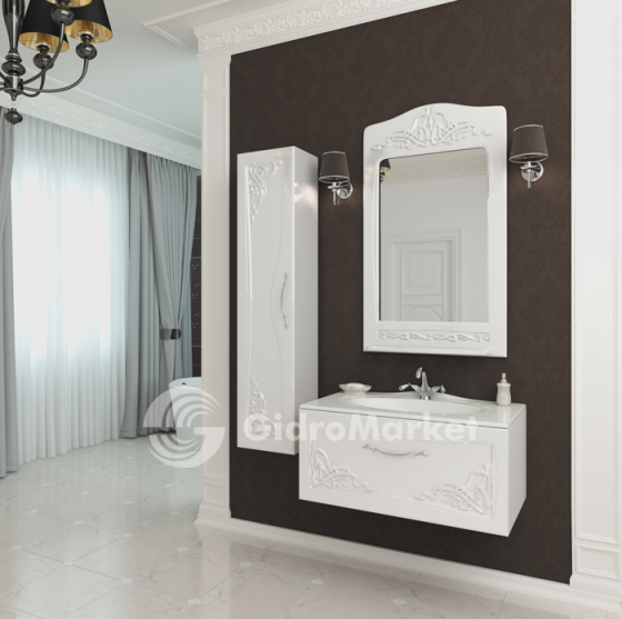 Фото товара Мебель для ванной Edelform Виттория 90 белый