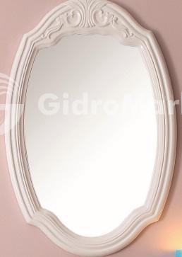 Фото товара Зеркало Tessoro Sofi белый глянец с золотом
