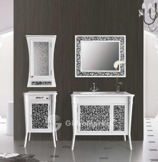 Фото товара Комплект мебели для ванной Atoll Валенсия 100 bianco
