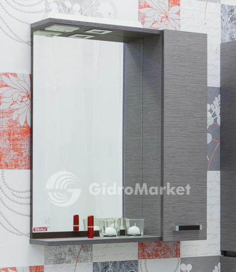 Фото товара Зеркало Sanflor Торонто 60 R/L венге/орфео серый