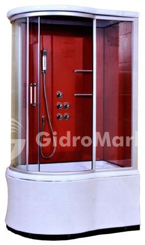 Фото товара Душевая кабина Lanmeng LM-880 TN R красная