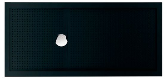Фото товара Поддон для душа Novellini Olympic Plus 140x90 см Black высокий, прямоугольный