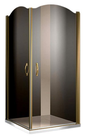 Фото товара Душевой уголок Sturm Eleganz 90 bronze тонированное