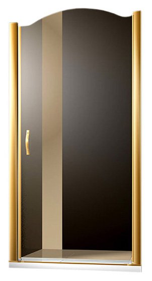 Фото товара Душевая дверь в нишу Sturm Schick 90 см bronze (L)