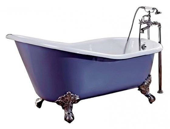 Фото товара Чугунная ванна Recor Slipper 154x76 цвет по RAL