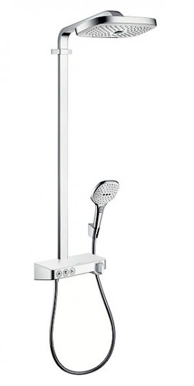 Фото товара Душевая стойка Hansgrohe Raindance Select E 300 3jet 27127400 Showerpipe