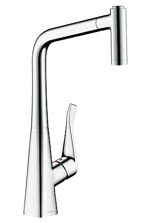 Фото товара Смеситель Hansgrohe Metris 14820000 для кухонной мойки