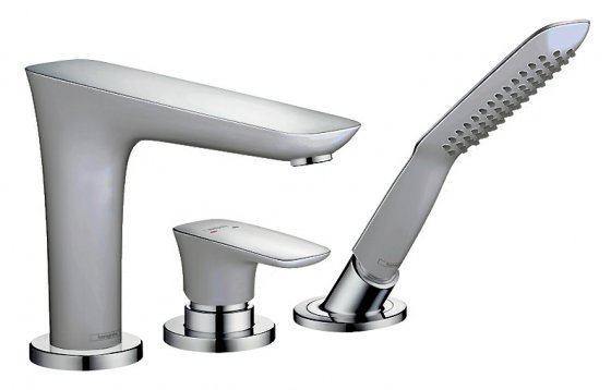 Фото товара Смеситель Hansgrohe PuraVida 15432000 на борт ванны