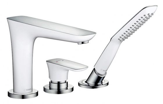 Фото товара Смеситель Hansgrohe PuraVida 15432400 на борт ванны