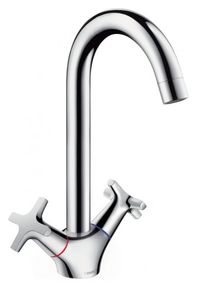 Фото товара Смеситель Hansgrohe Logis Classic 71285000 для кухонной мойки