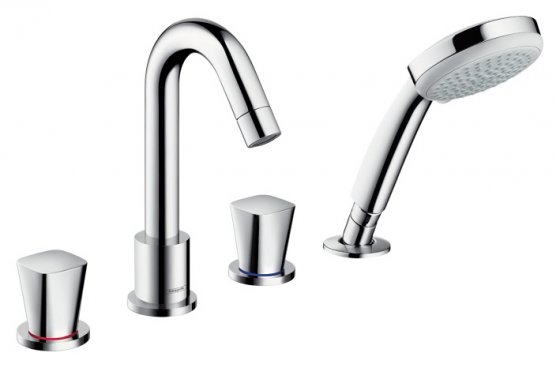 Фото товара Смеситель Hansgrohe Logis 71314000 на борт ванны