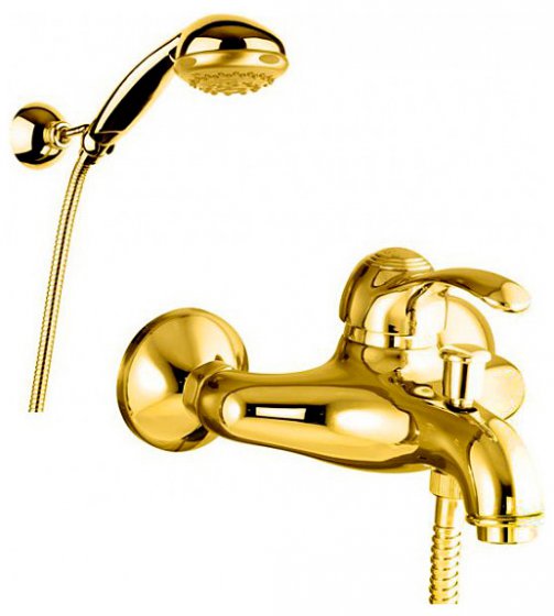Фото товара Смеситель Fiore Jafar 47GO5100 для ванны с душем