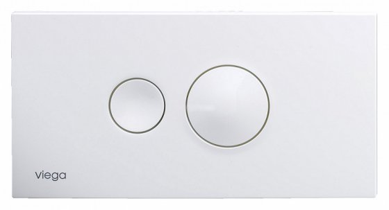 Фото товара Кнопка смыва Viega Visign for Style 10 596316 белая