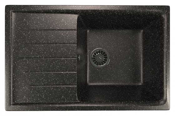 Фото товара Мойка кухонная Mixline ML-GM19 черный