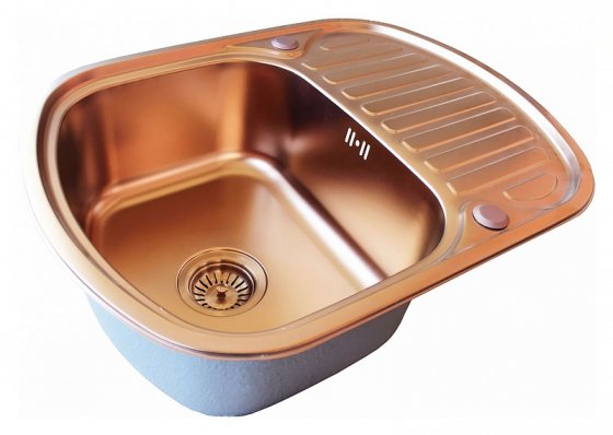 Фото товара Мойка кухонная Zorg Inox Pvd SZR-630-490 COPPER