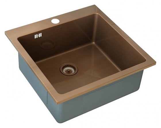 Фото товара Мойка кухонная Zorg Inox Pvd SZR-51 COPPER