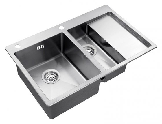 Фото товара Мойка кухонная Zorg Inox RX RX-5178-2-L