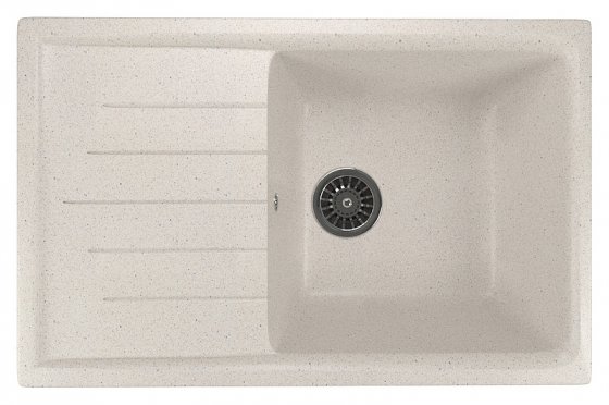 Фото товара Мойка кухонная Mixline ML-GM19 белый