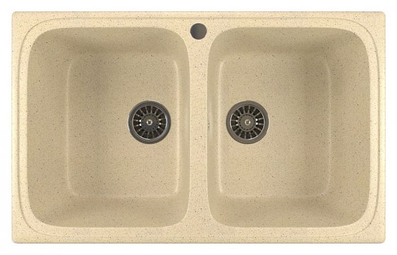 Фото товара Мойка кухонная Mixline ML-GM23 бежевый