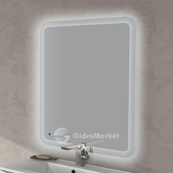 Фото товара Cezares Зеркало со встроенной LED подсветкой touch system 44998, 74х90