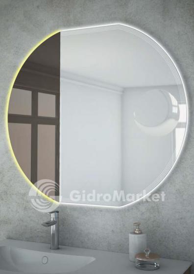 Фото товара Cezares Зеркало с увеличительным зеркалом, со встроенной LED подстветкой, системой Антизапотевания, риверсивное 45030, 1200х800