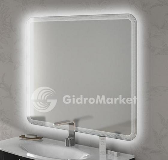 Фото товара Зеркало со встроенной LED подсветкой 54352, 100х90