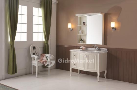 Фото товара Мебель для ванной La Tezza Tess 110 ивори матовый